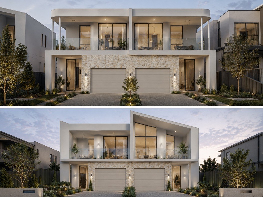 ALUX new build duplex concept