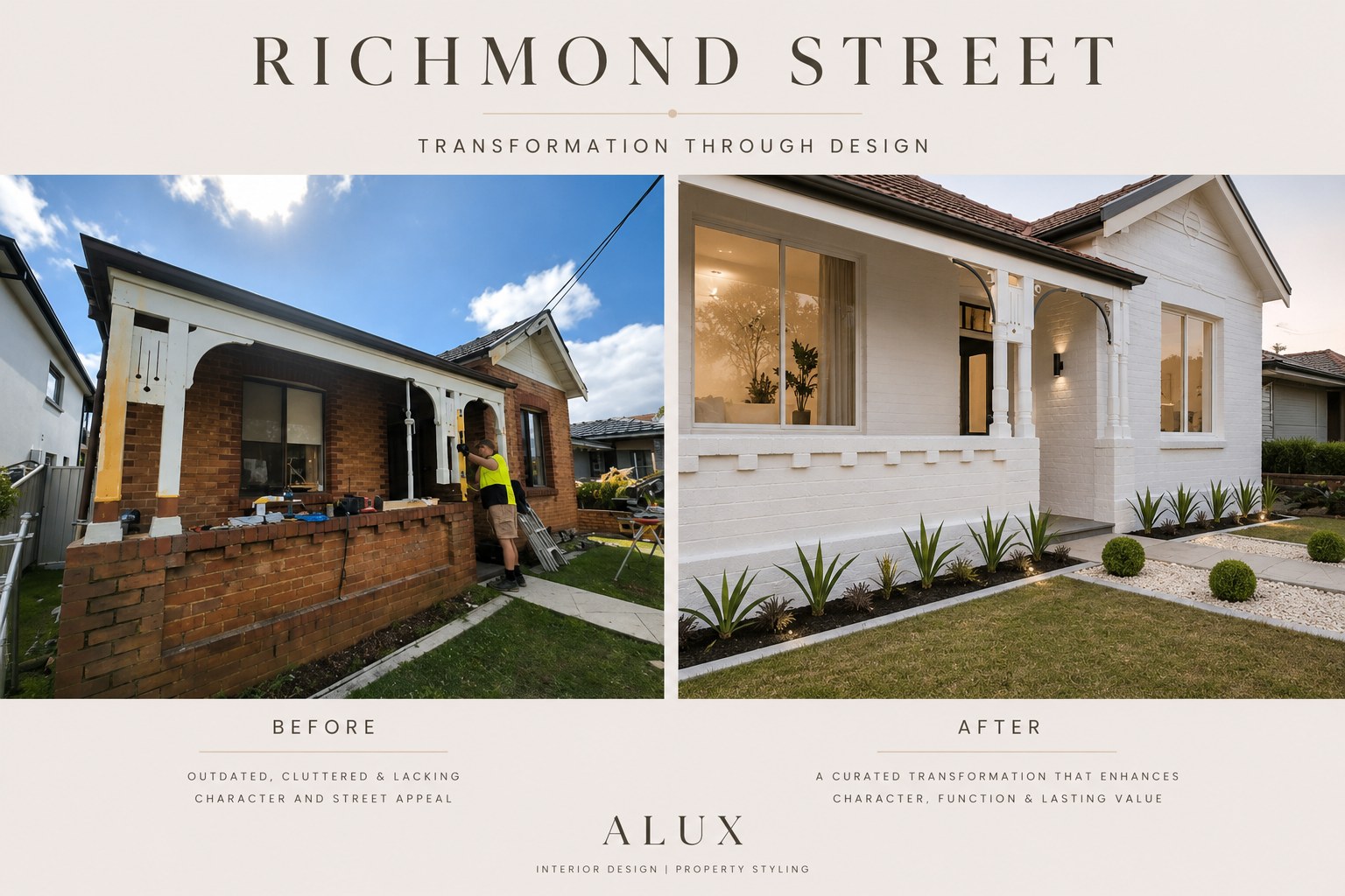 Richmond Street renovation — before and after by ALUX